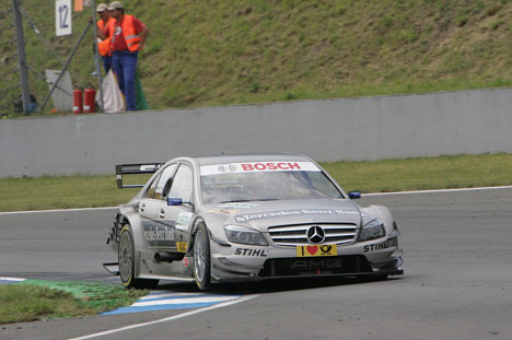 Bruno Spengler placerede sin Mercedes Benz på 6. pladsen.